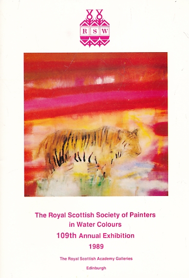 RSW 109th Annual Exhibition. Royal Scottish Society of Painters in Watercolours. 1989.