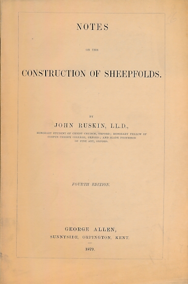 Notes on the Construction of Sheepfolds