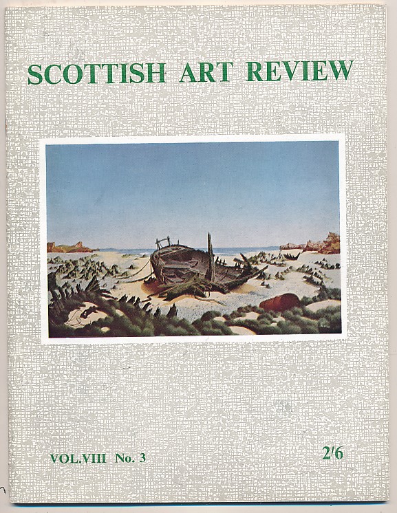 The Scottish Art Review. 1962 Volume VIII. No. 3.
