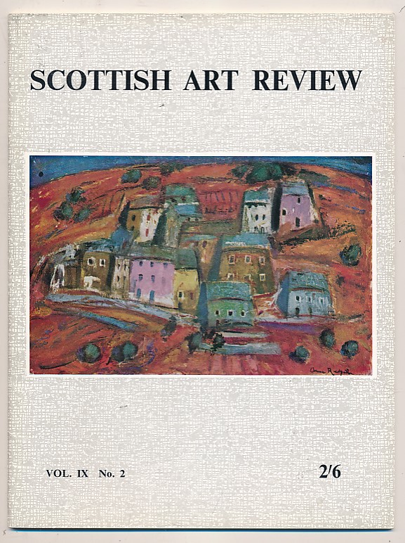 GLASGOW ART GALLERY AND MUSEUMS ASSOCIATION - The Scottish Art Review. 1963 Volume IX. No. 2