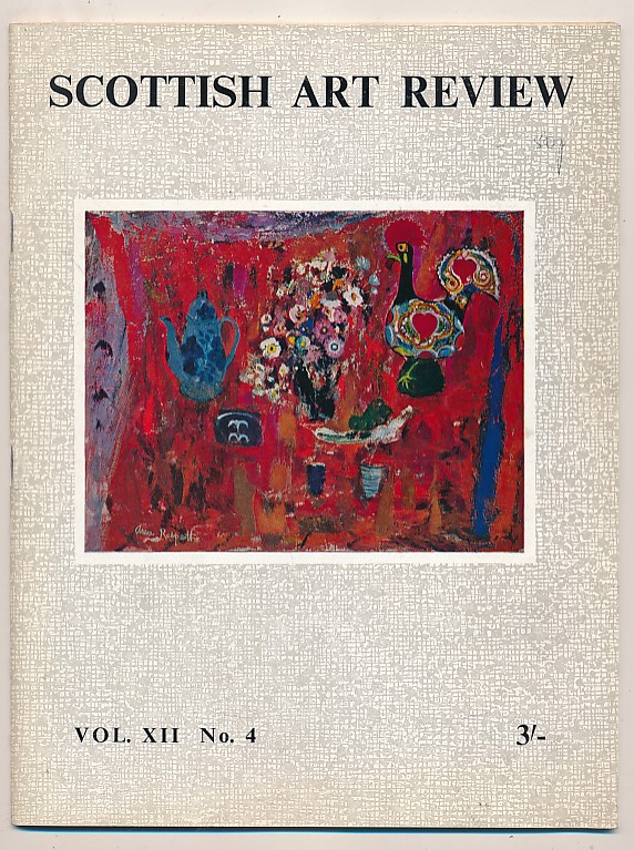 The Scottish Art Review. 1970 Volume XII. No. 4.