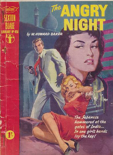 The Angry Night. The Sexton Blake Library No 451.