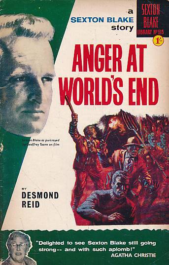 REID, DESMOND - Anger at World's End. The Sexton Blake Library No 515