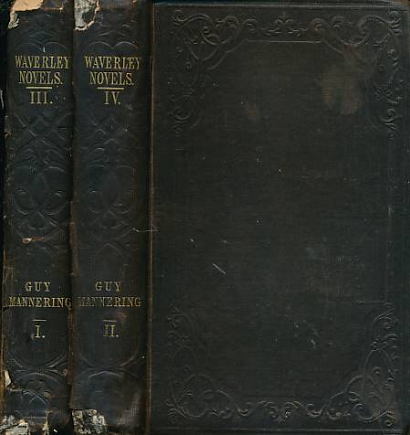 Guy Mannering. Cadell 1848 Waverley Novels. 2 volume set.