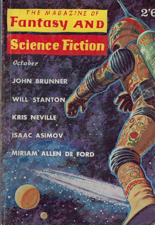 The Magazine of Fantasy and Science Fiction. Vol 3 No 11 October 1962