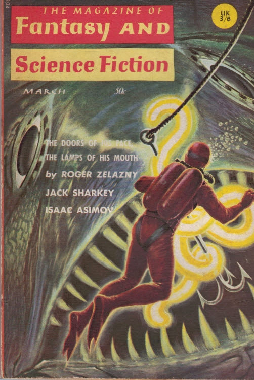 The Magazine of Fantasy and Science Fiction. Vol 28 No 3 March 1965