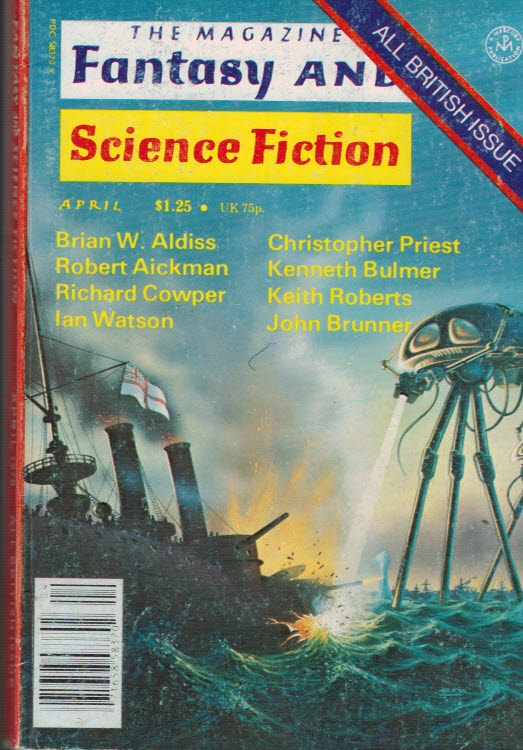 The Magazine of Fantasy and Science Fiction. Vol 54 No 4 April 1978