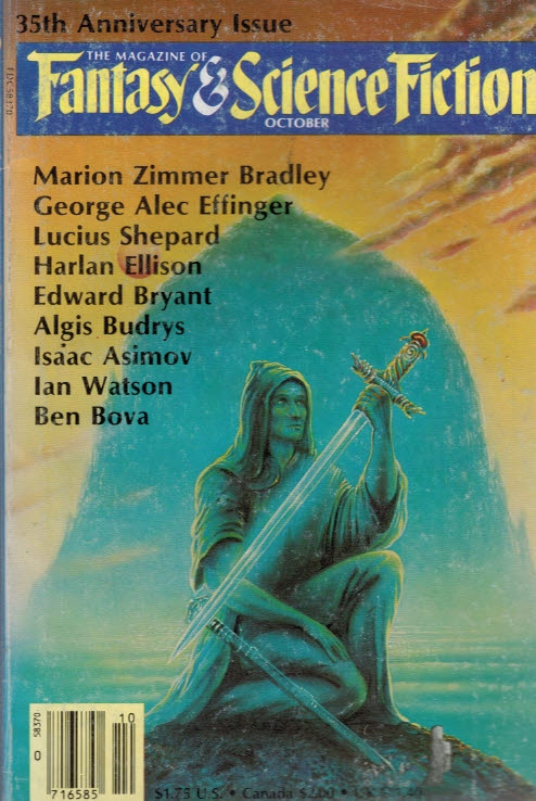 The Magazine of Fantasy and Science Fiction. Vol 67 No 4 Oct 1984