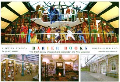 Barter Books Composite Postcard