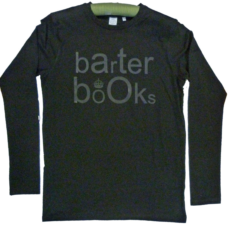 Barter Books Long Sleeved T-Shirt (Medium)(M) Mens