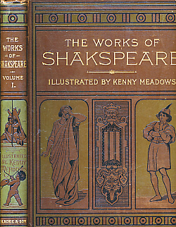 The Works of Shakspeare [Shakespeare]. 6 volume set. Blackie edition.