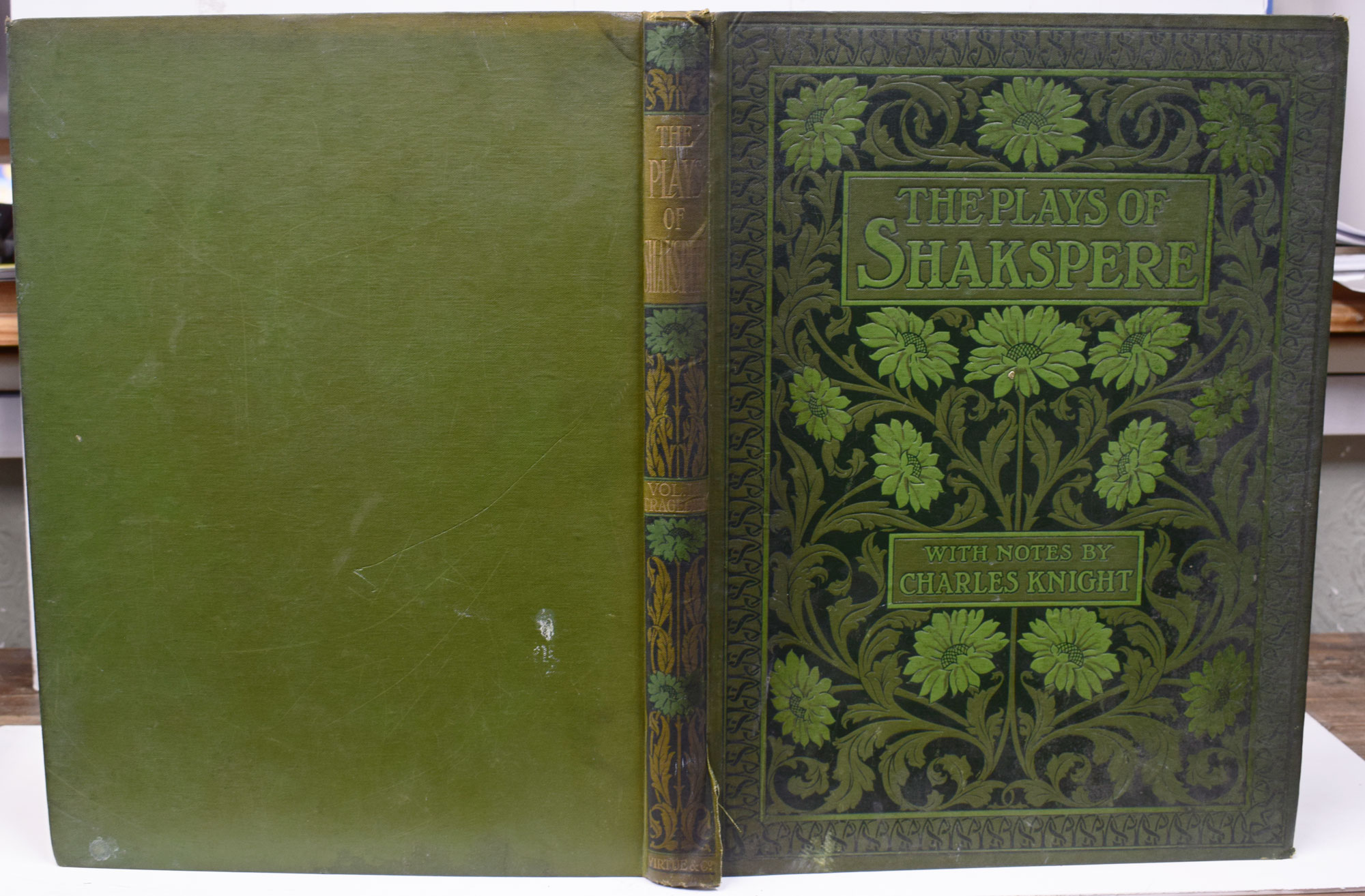 The Plays of William Shakspere [Shakespeare]. 6 volume set. Virtue edition.
