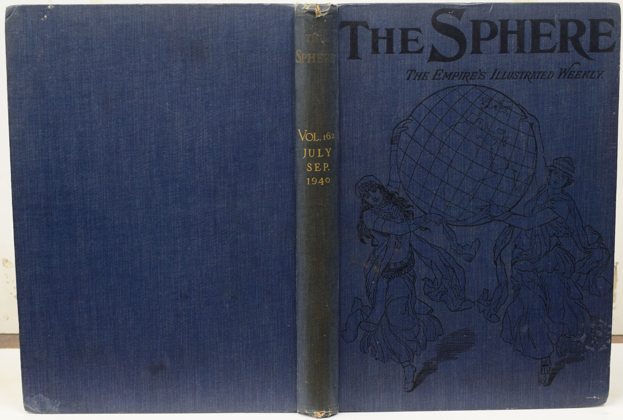 The Sphere. The Empire's Illustrated Weekly. Index to Volume CLXII (162). From July 6 to September 28, 1940.