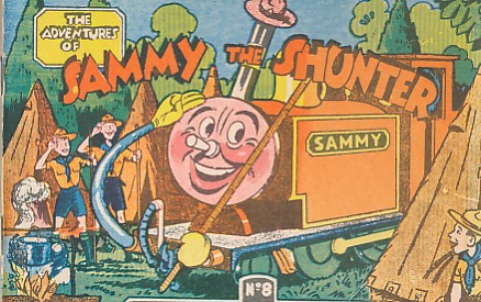 Sammy the Shunter; No. 8 Sammy Joins the Scouts. Signed copy.