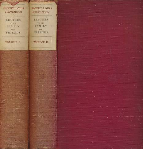 STEVENSON, ROBERT LOUIS; COLVIN, SIDNEY [ED.] - The Letters of Robert Louis Stevenson to His Family and Friends. 2 Volume Set