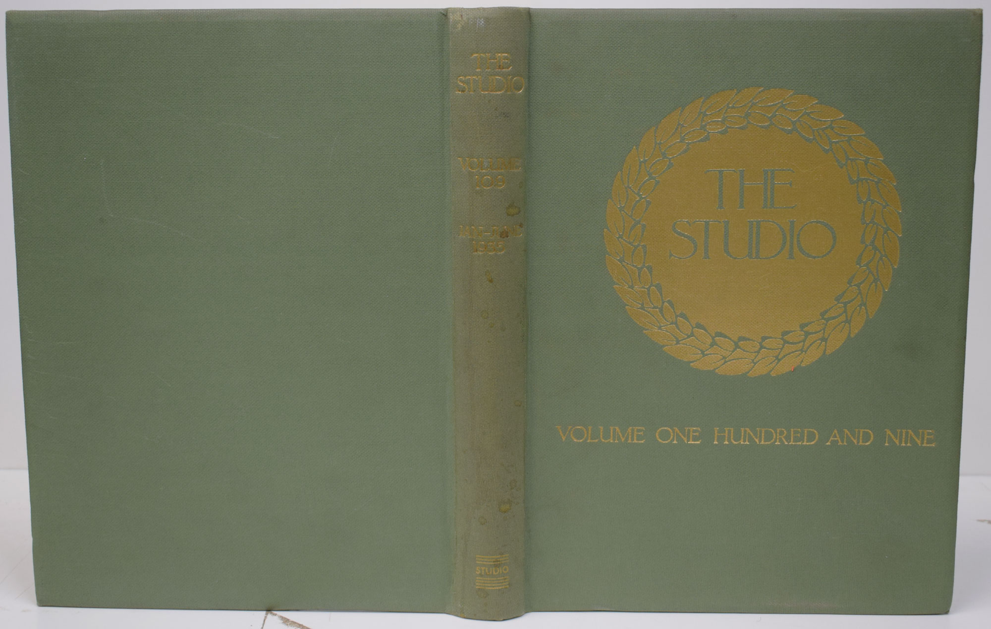 HOLME, C GEOFFREY [ED.] - The Studio: An Illustrated Magazine of Fine and Applied Art. Volume 109. January-June 1935