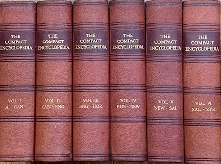 The Compact Encyclopedia. 6 volume set.