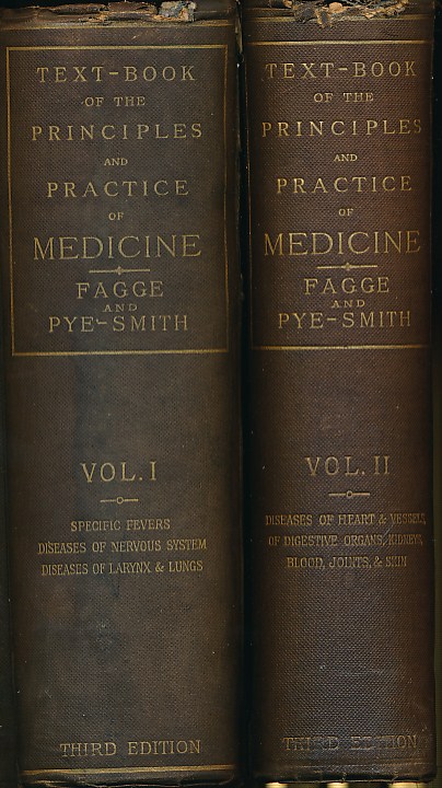 Text-Book of the Principles and Practice of Medicine. 2 volume set.
