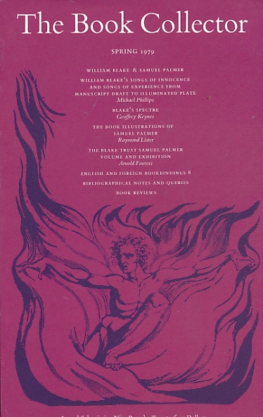 The Book Collector. Volume 28. No. 1. Spring 1979.