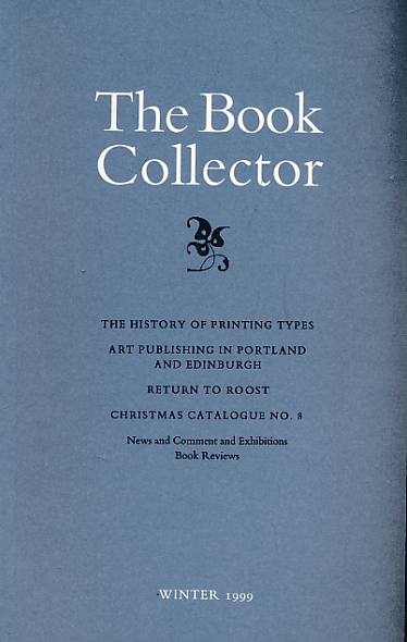 The Book Collector. Volume 48. No. 4. Winter 1999.
