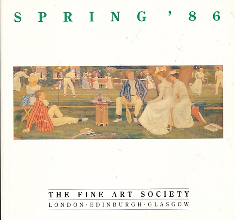 The Fine Art Society. Spring '86.