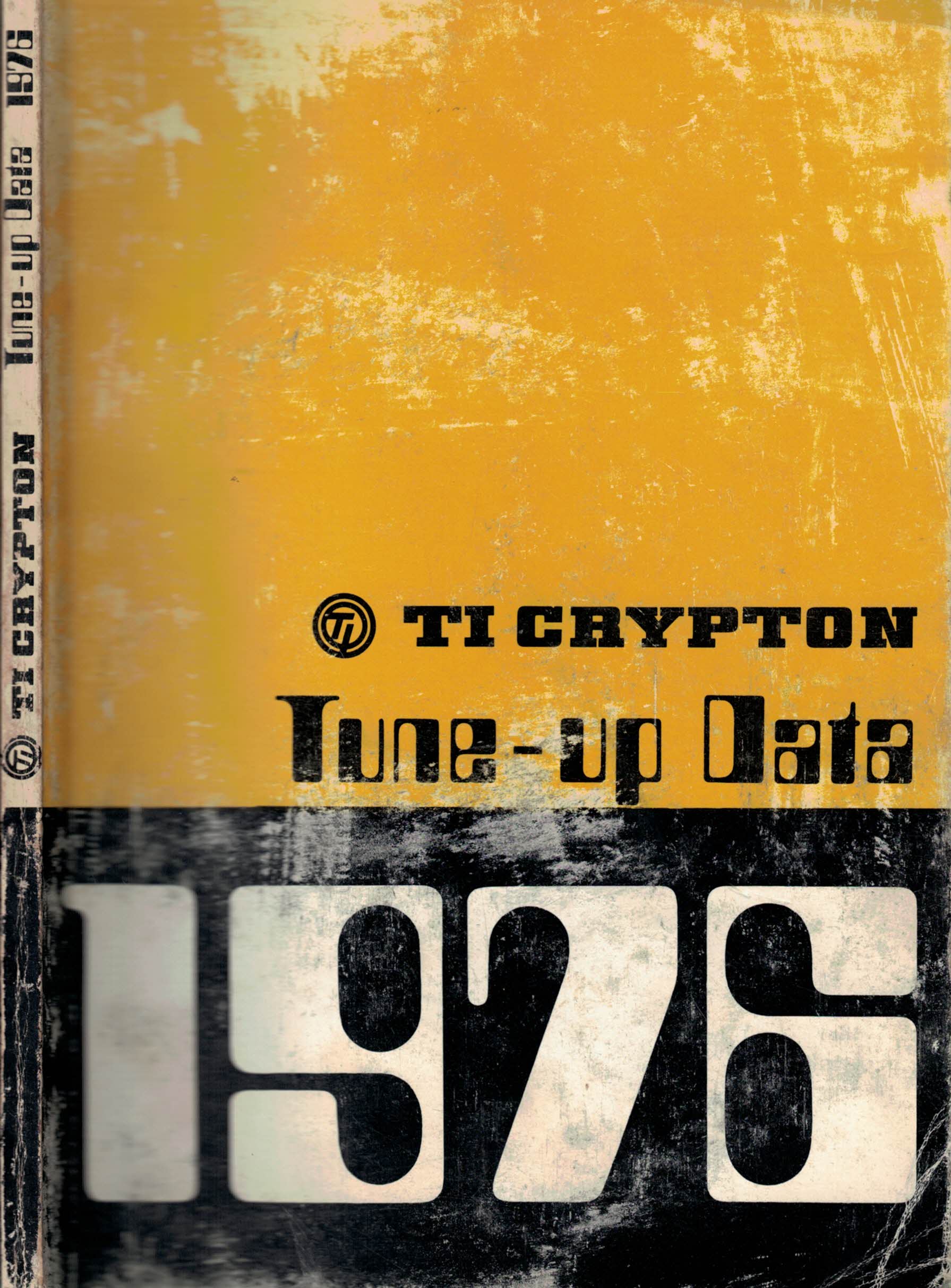 [EDITOR] - Ti Crypton Tune-Up Data 1976