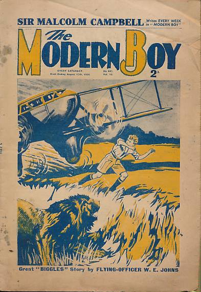 The Modern Boy. No. 445. August 15th 1936.