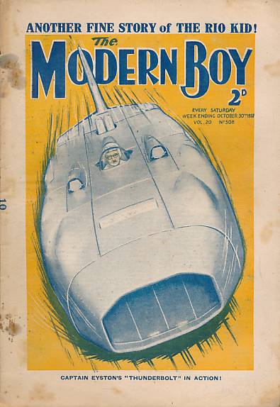 The Modern Boy. No. 508. October 30th 1937.