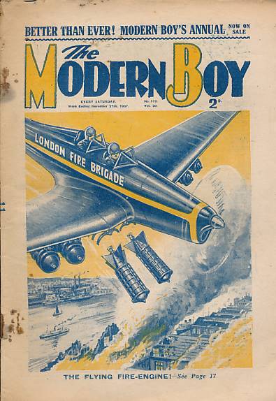 The Modern Boy. No. 512. November 27th 1937.