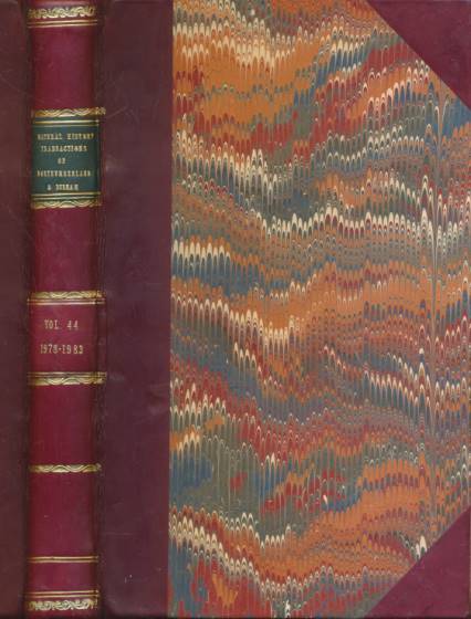 Society of Northumbria 1929-1979; Amphibians; Grey Seals; &c. Transactions of the Natural History Society of Northumbria. Volumes 45-53 1980-1986.