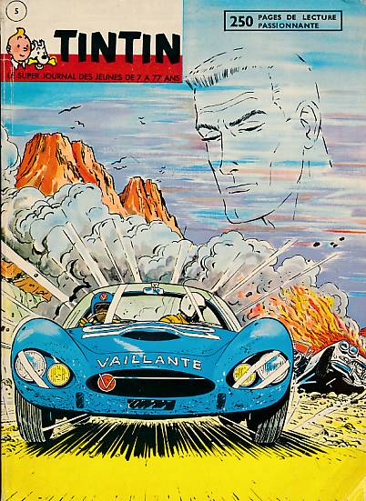 Tintin. Le Super Journal des Jeunes de 7 a 77 Ans. No. 5. Issues 28-32, 1961.