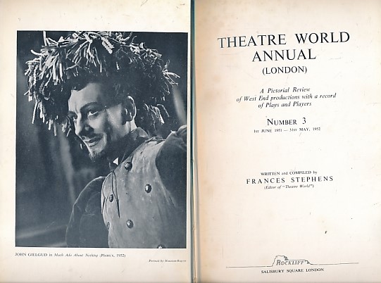 Theatre World Annual Volume 3. 1951 - 1952.