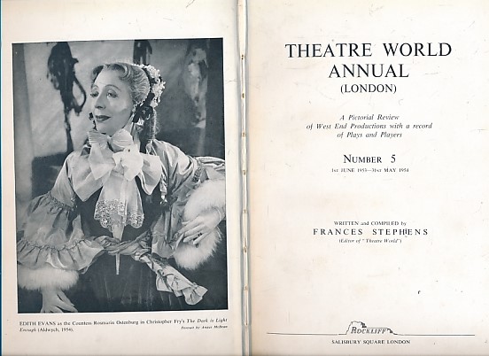 Theatre World Annual Volume 4. 1953 - 1954.