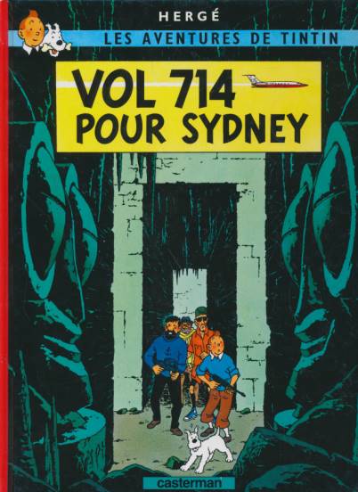Vol 714 pour Sydney. [Flight 714 The Adventures of Tintin]