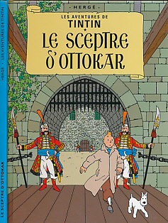 Le Sceptre d'Ottokar. Les Aventures de Tintin.