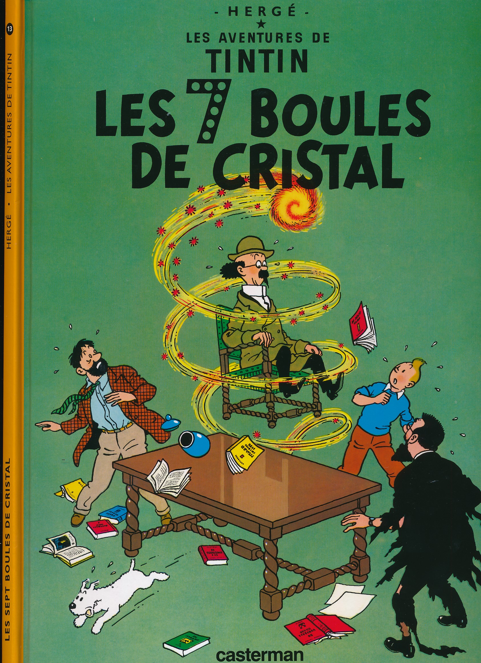 Les 7 Boules de Cristal [The Seven Crystal Balls]. The Adventures of Tintin.