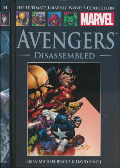 Avengers. Disassembled. Marvel. The Ultimate Graphic Novels Collection No 34.