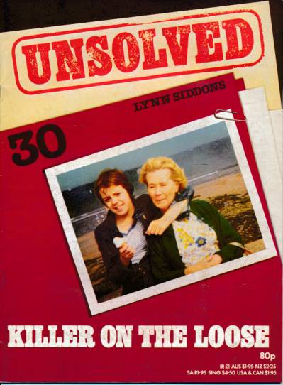 Lynn Siddons. Unsolved No. 30.