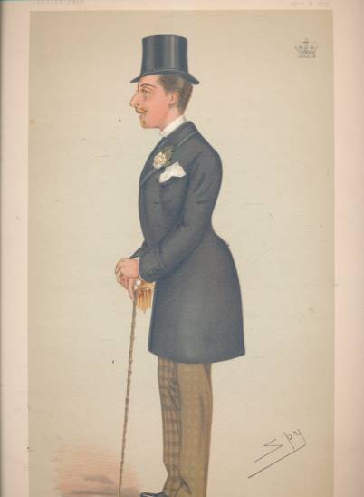 SPY [LESLIE WARD] [ILLUS.] - Vanity Fair Colour Print 'the Student Prince' (Hrh Prince Leopold Kg) Prince No 5. 1877