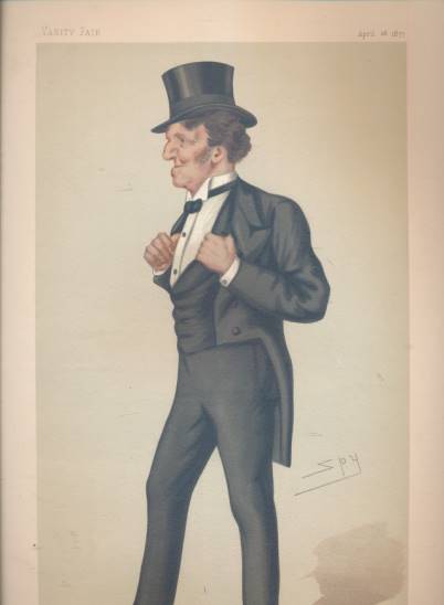 SPY [LESLIE WARD] [ILLUS.] - Vanity Fair Colour Print 'Bobby' (the Hon Robert Bourke) Statesmen No 250. 1877