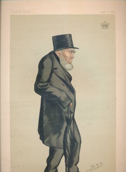 SPY [LESLIE WARD] [ILLUS.] - Vanity Fair Colour Print 'Ninety-One' (the Earl of Mount Cashell). Statesmen No 431. 1883