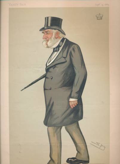 SPY [LESLIE WARD] [ILLUS.] - Vanity Fair Colour Print 'Lord Leicester's Nephew' (the Earl of Onslow). Statesmen No 432. 1883
