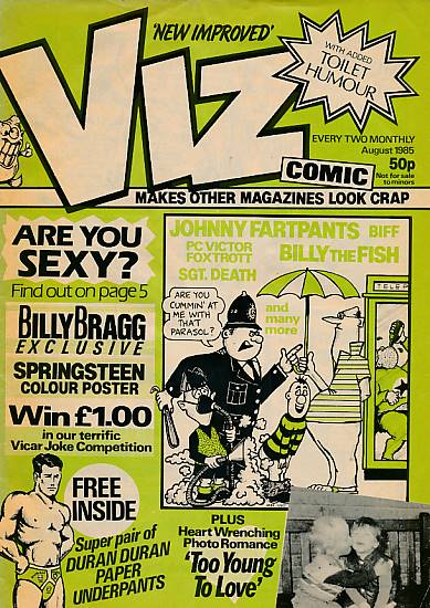 Viz Comic no 13. August 1985.