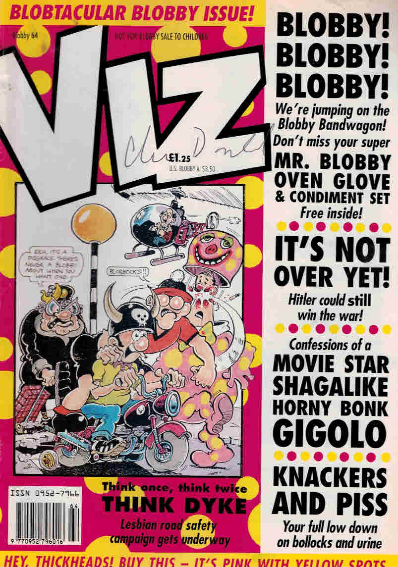 Viz Comic no 64. Signed copy.
