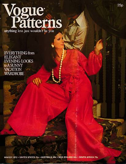Vogue Patterns. Winter 1972.