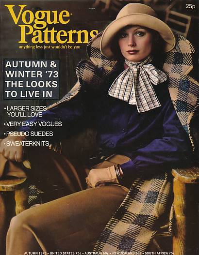 Vogue Patterns. Autumn 1973.