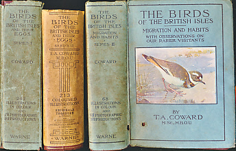 The Birds of the British Isles and their Eggs. The Wayside and Woodland Series. 3 volume set including Migration and Habits. 1932.