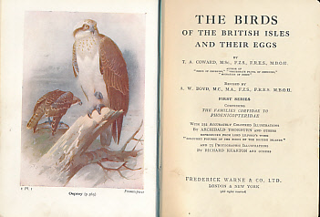 The Birds of the British Isles and their Eggs. The Wayside and Woodland Series. First Series. Comprising the Families Corvidae to Phoenicopteridae. 1961.