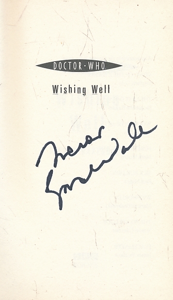 Wishing Well. Doctor Who. Signed copy.