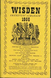 Wisden Cricketers' Almanack 1956. 93rd edition.